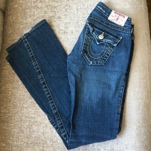 True Religion “Joey” Jeans - low rise, flare